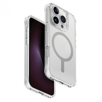 UNIQ LifePro Xtreme vāciņš Apple iPhone 16 Pro, MagClick Charging, frost clear, caurspīdīgs