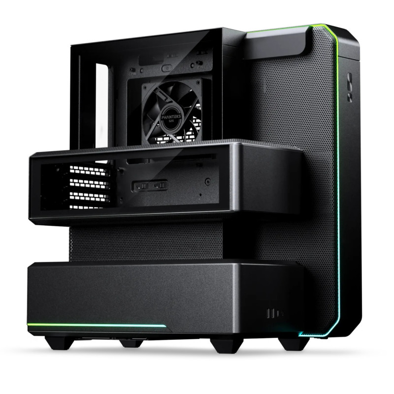 Phanteks EX5 Midi Tower datora korpuss, ATX, Direct Cooling, melns