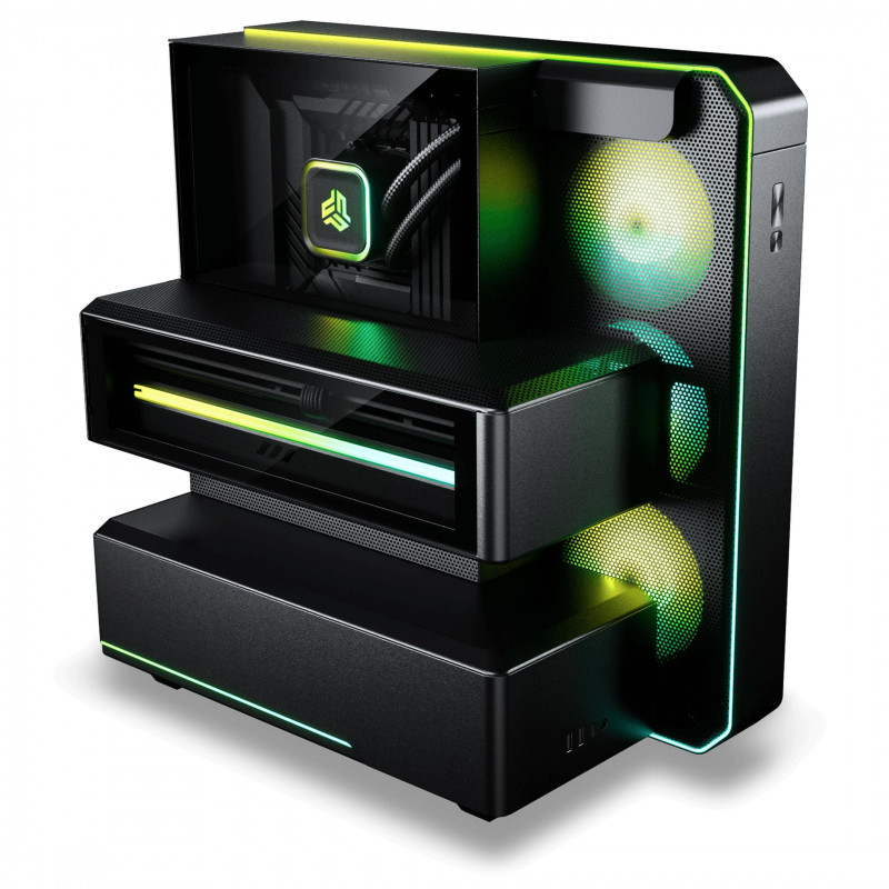 Phanteks EX5 Midi Tower datora korpuss, ATX, Direct Cooling, melns