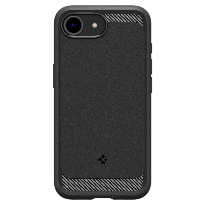 Spigen Rugged Armor Mag MagSafe vāciņš Apple iPhone 17e / 16e, Matte Black