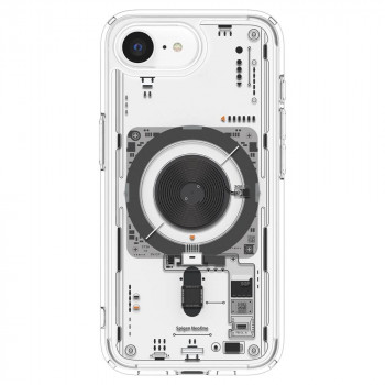Spigen Ultra Hybrid Mag MagSafe vāciņš Apple iPhone 17e / 16e, Neo One, caurspīdīgs