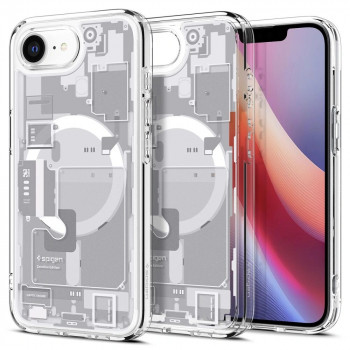 Spigen Ultra Hybrid Mag MagSafe vāciņš Apple iPhone 17e / 16e, Zero One, balts