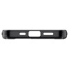 Spigen Ultra Hybrid Mag MagSafe apvalks ar magnētisko gredzenu Apple iPhone 17e / 16e, Zero One Black