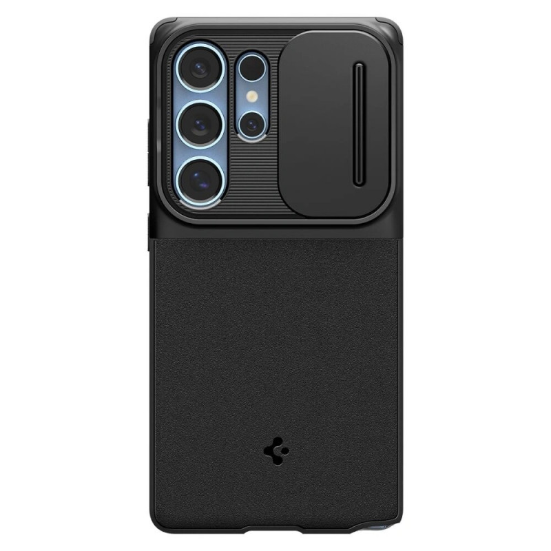 Spigen Optik Armor vāciņš Samsung Galaxy S25 Ultra, melns (ACS08969)