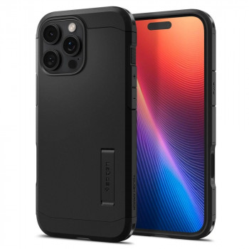 Spigen Tough Armor T Mag MagSafe vāciņš Apple iPhone 16 Pro Max, melns
