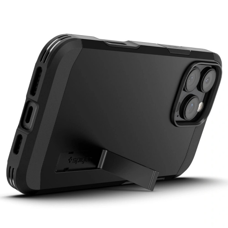 Spigen Tough Armor T Mag MagSafe vāciņš Apple iPhone 16 Pro Max, melns