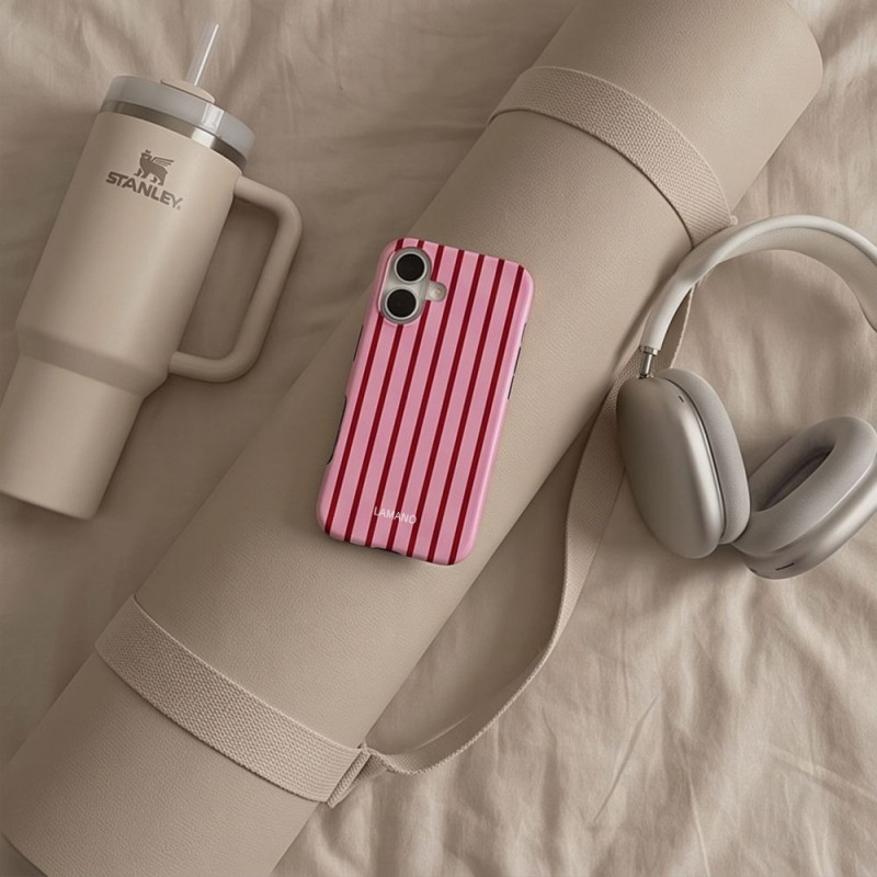 Tech-Protect Lamano MagSafe vāciņš Apple iPhone 17, Candy Crush, sarkans un rozā