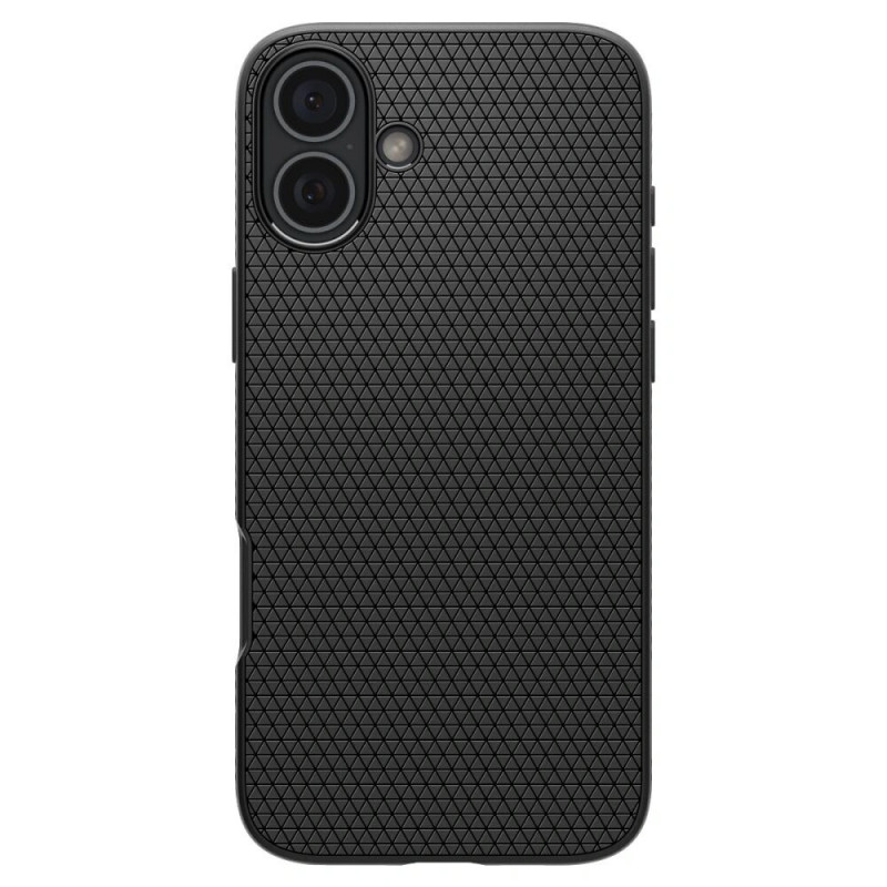 Spigen Liquid Air Spigen vāciņš Apple iPhone 16, matēti melns