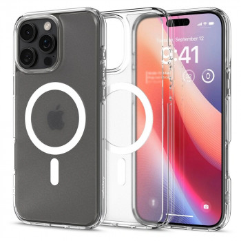 Spigen Ultra Hybrid Mag MagSafe vāciņš Apple iPhone 16 Pro, Frost Clear