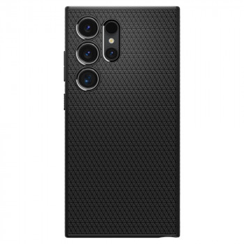 Spigen Liquid Air vāciņš Samsung Galaxy S24 Ultra, matēti melns