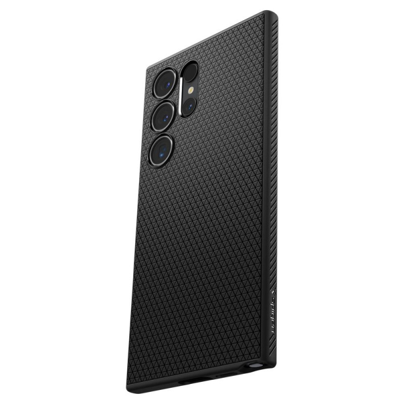 Spigen Liquid Air vāciņš Samsung Galaxy S24 Ultra, matēti melns