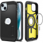 Spigen Tough Armor Mag apvalks ar MagSafe Apple iPhone 15, melns