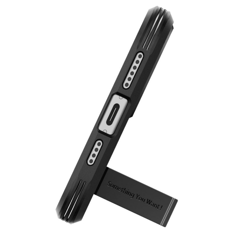 Spigen Tough Armor Mag apvalks ar MagSafe Apple iPhone 15, melns