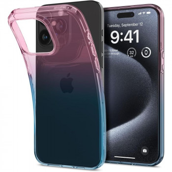 Spigen Liquid Crystal vāciņš Apple iPhone 15 Pro, Gradation Pink