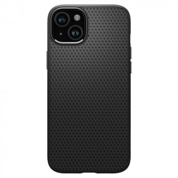 Spigen Liquid Air vāciņš Apple iPhone 15 Plus / 14 Plus, matēti melns