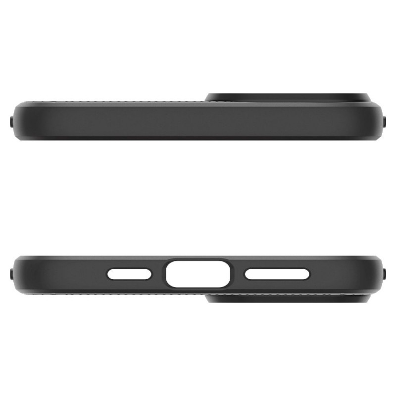 Spigen Liquid Air vāciņš Apple iPhone 15 Plus / 14 Plus, matēti melns