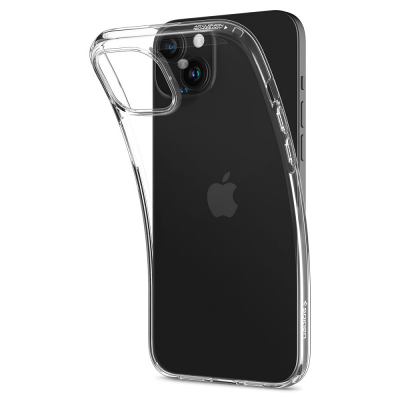 Spigen Liquid Crystal apvalks Apple iPhone 15 Plus / 14 Plus, Crystal Clear