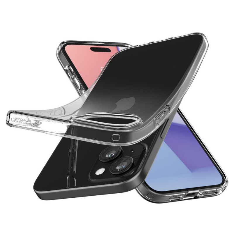 Spigen Liquid Crystal apvalks Apple iPhone 15 Plus / 14 Plus, Crystal Clear
