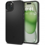 Spigen Thin Fit Spigen vāciņš Apple iPhone 15 Plus / 14 Plus, melns