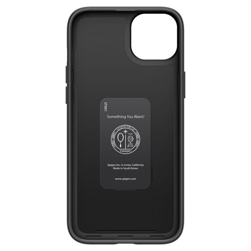 Spigen Thin Fit Spigen vāciņš Apple iPhone 15 Plus / 14 Plus, melns