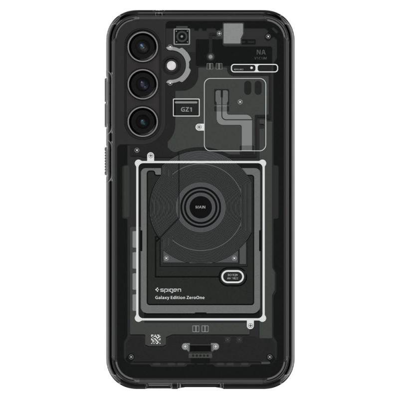 Spigen Ultra Hybrid vāciņš Samsung Galaxy S23 FE, Zero One, tumši pelēks