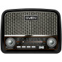 SVEN SRP-555 SVEN radio uztvērējs ar skaļruni, melns-sudrabs, 3 W, FM/AM/SW, USB, SD/microSD, akumulators