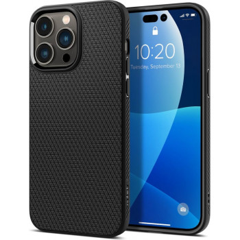 Spigen Liquid Air (ACS04957) apvalks Apple iPhone 14 Pro, matēti melns