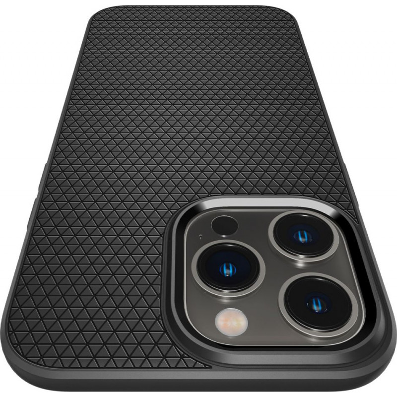 Spigen Liquid Air (ACS04957) apvalks Apple iPhone 14 Pro, matēti melns