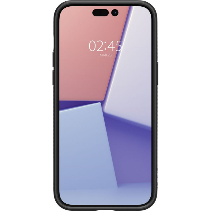 Spigen Liquid Air (ACS04957) apvalks Apple iPhone 14 Pro, matēti melns