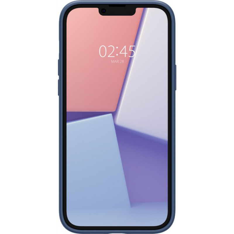 Spigen Silicone Fit Mag (ACS04921) MagSafe vāciņš Apple iPhone 14 Plus / 15 Plus, Navy Blue