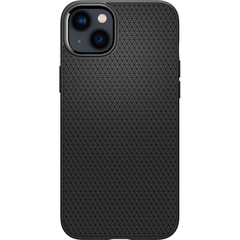 Spigen Liquid Air Apple iPhone 14 Plus / 15 Plus apvalks, matēti melns