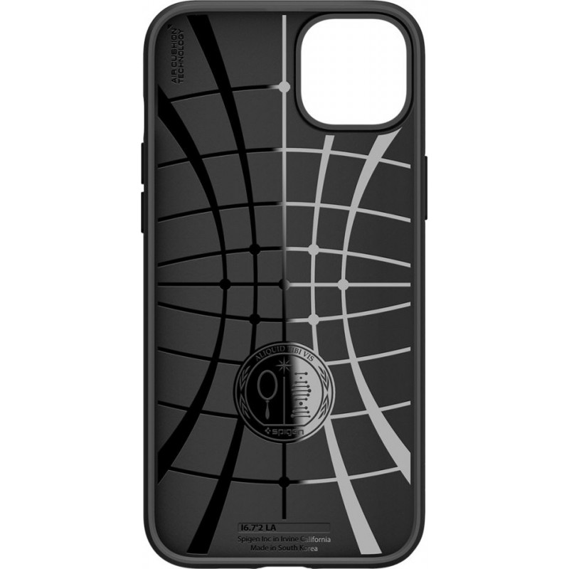 Spigen Liquid Air Apple iPhone 14 Plus / 15 Plus apvalks, matēti melns