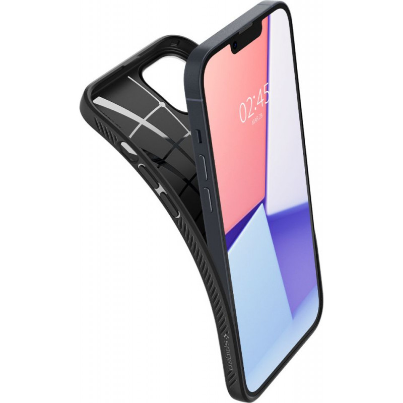 Spigen Liquid Air Apple iPhone 14 Plus / 15 Plus apvalks, matēti melns