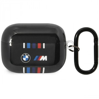 BMW BMAP22SWTK Apple AirPods Pro vāciņš, Multiple Colored Lines, melns