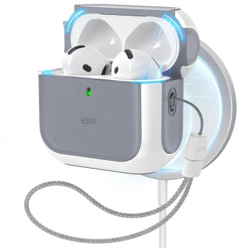ESR Orbit HaloLock MagSafe apvalks Apple AirPods 4, balts