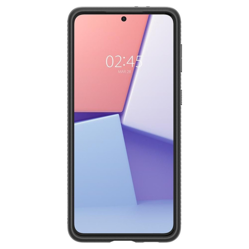 Spigen Liquid Air Spigen vāciņš Samsung Galaxy S21, matēti melns