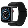 Spigen Fit Lite aproce Apple Watch 4/5/6/7/SE/8/9/Ultra 44/45/49 mm, melna