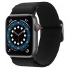 Spigen Fit Lite aproce Apple Watch 4/5/6/7/SE/8/9/Ultra 44/45/49 mm, melna