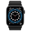 Spigen Fit Lite aproce Apple Watch 4/5/6/7/SE/8/9/Ultra 44/45/49 mm, melna