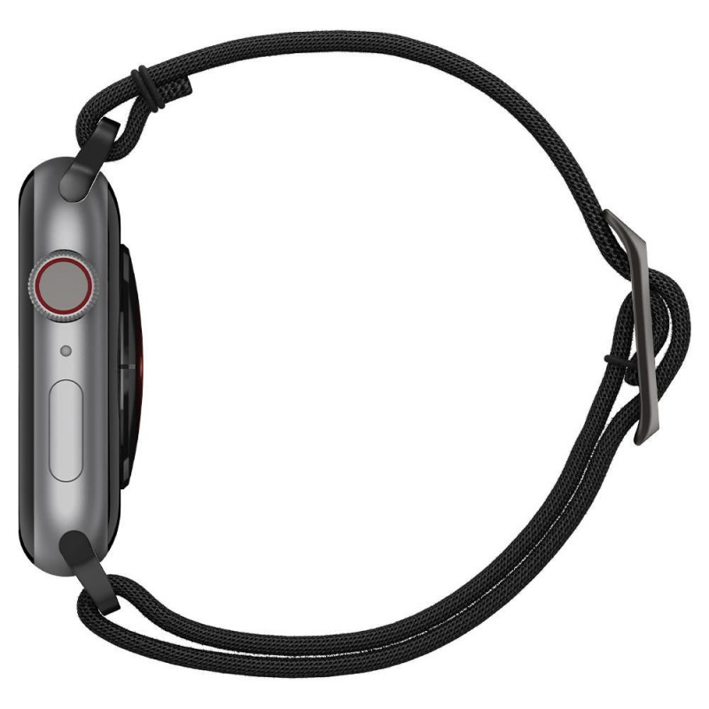 Spigen Fit Lite aproce Apple Watch 4/5/6/7/SE/8/9/Ultra 44/45/49 mm, melna