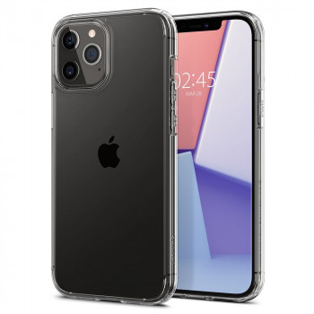 Spigen Ultra Hybrid Spigen viedtālruņa maciņš Apple iPhone 12 / 12 Pro, Crystal Clear