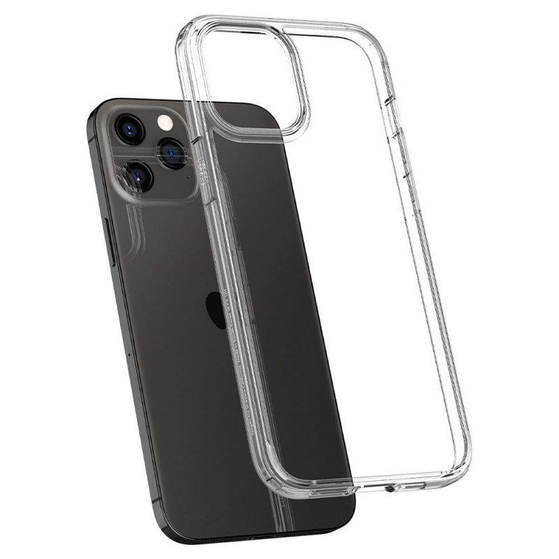 Spigen Ultra Hybrid Spigen viedtālruņa maciņš Apple iPhone 12 / 12 Pro, Crystal Clear