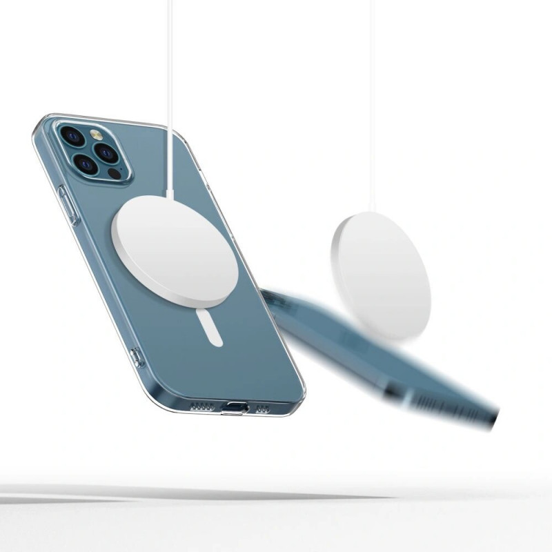 Tech-Protect FlexAir MagSafe Apple iPhone 12 / 12 Pro apvalks, caurspīdīgs