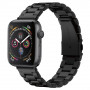 Spigen Modern Fit Band Apple Watch 4/5/6/7/SE/8/9/Ultra 44/45/49 mm, nerūsējošais tērauds, melns