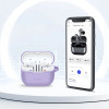 Tech-Protect Silicone Hook silikona maciņš Samsung Galaxy Buds 3 / 3 FE / 3 Pro, lavandas krāsā