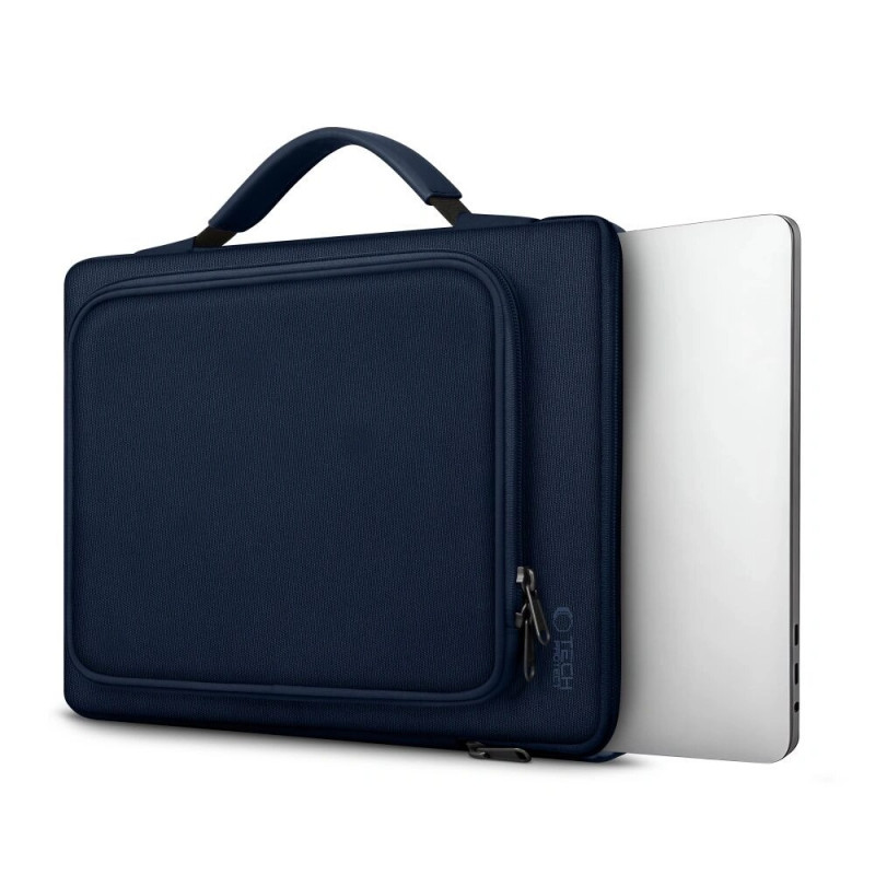 Tech-Protect Basic Bag klēpjdatora soma 13-14", Navy Blue