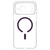 Spigen Ultra Hybrid MagSafe apvalks Apple iPhone 17 Pro / 18 Pro, Clear/burgundy