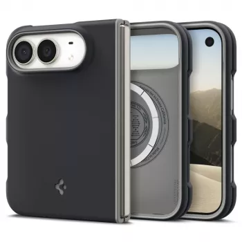 Spigen Nano Pop Mag MagSafe vāciņš Apple iPhone Duo, Black Sesame