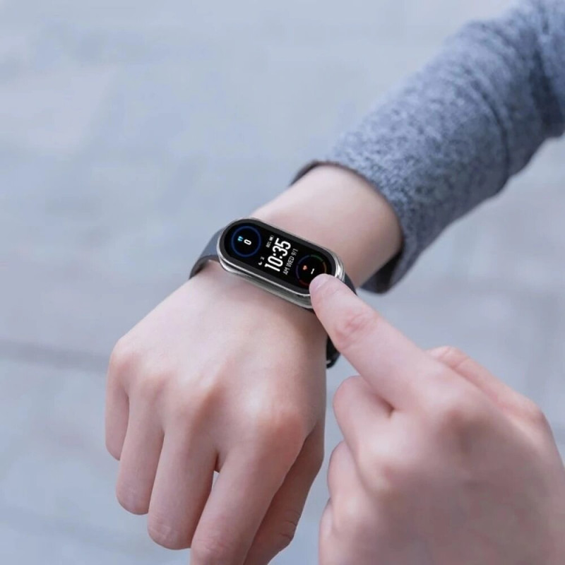 Tech-Protect Defense360 korpuss Xiaomi Smart Band 9 / 9 NFC, melns