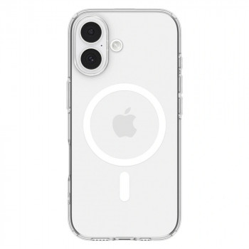 Spigen Liquid Crystal Mag MagSafe vāciņš Apple iPhone 17, Clear/White